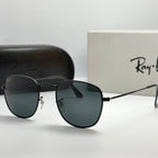 Ray-Ban Frank Noir / Verre Gris Foncé
