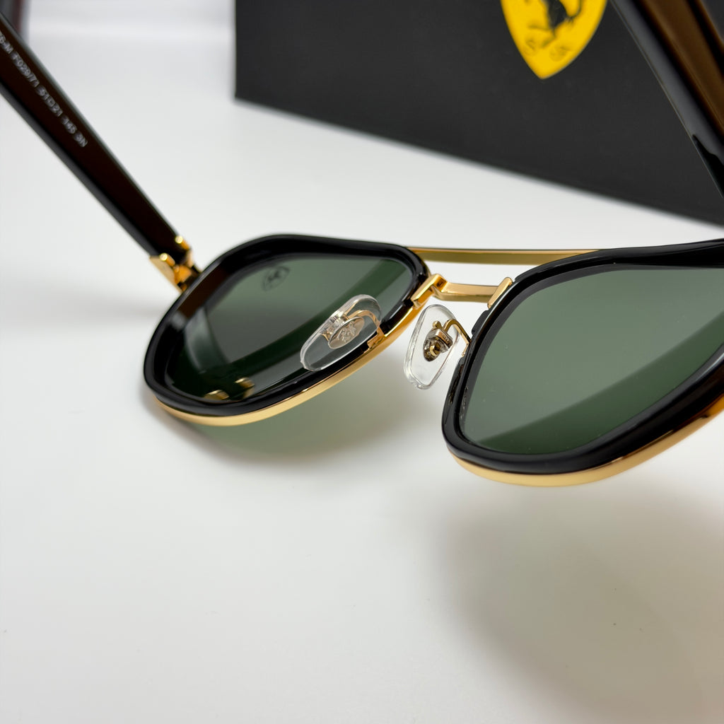 Ray-Ban Scuderia Ferrari Édition – RB3676-M Noir & Or