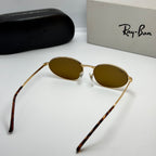 Ray-Ban RB3734 – Style Classique Or & Verres Marron