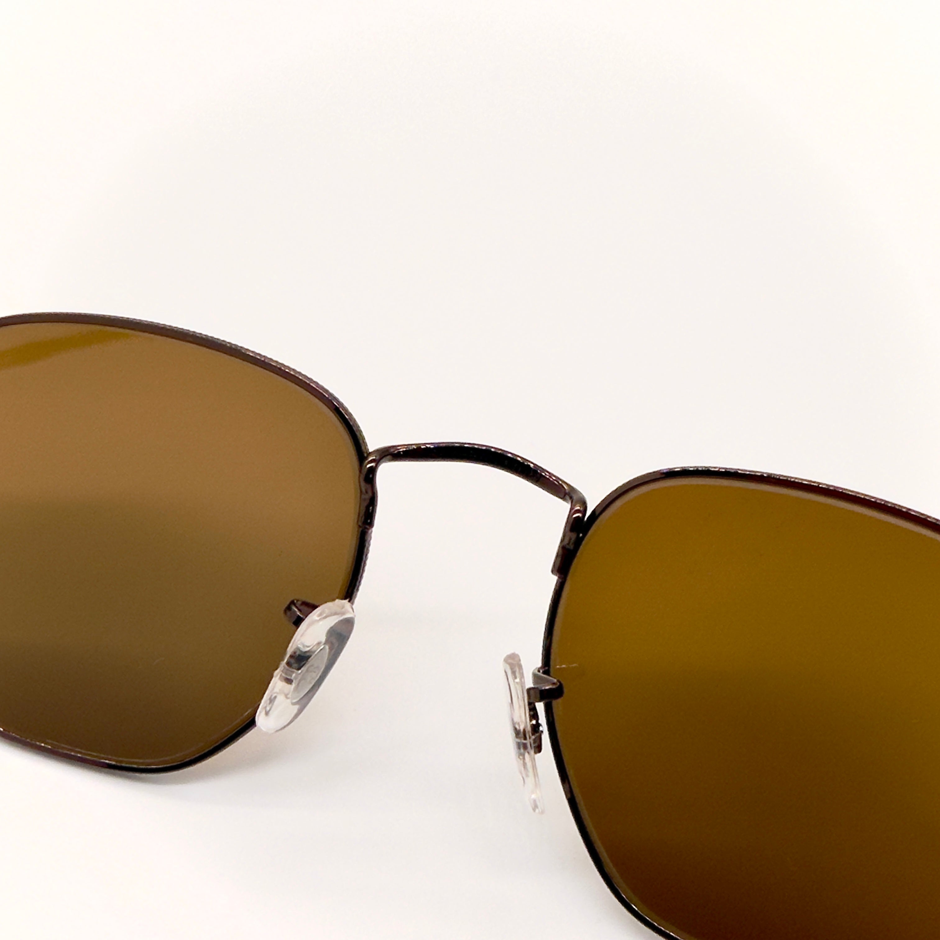 Ray-Ban RB3548-N Hexagonal Gunmetal – Verres Marron