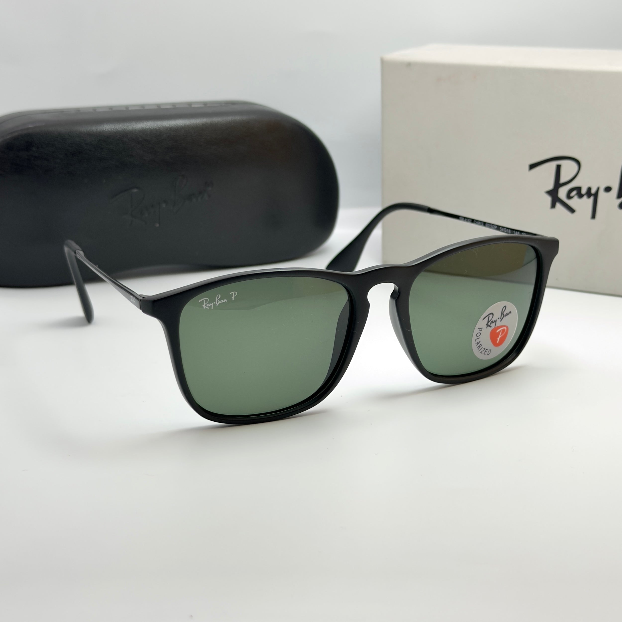 Ray-Ban Chris RB4187 Noir Mat – Verres Polarisés
