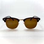 Ray-Ban Clubmaster (Finition Tortoise/Or)