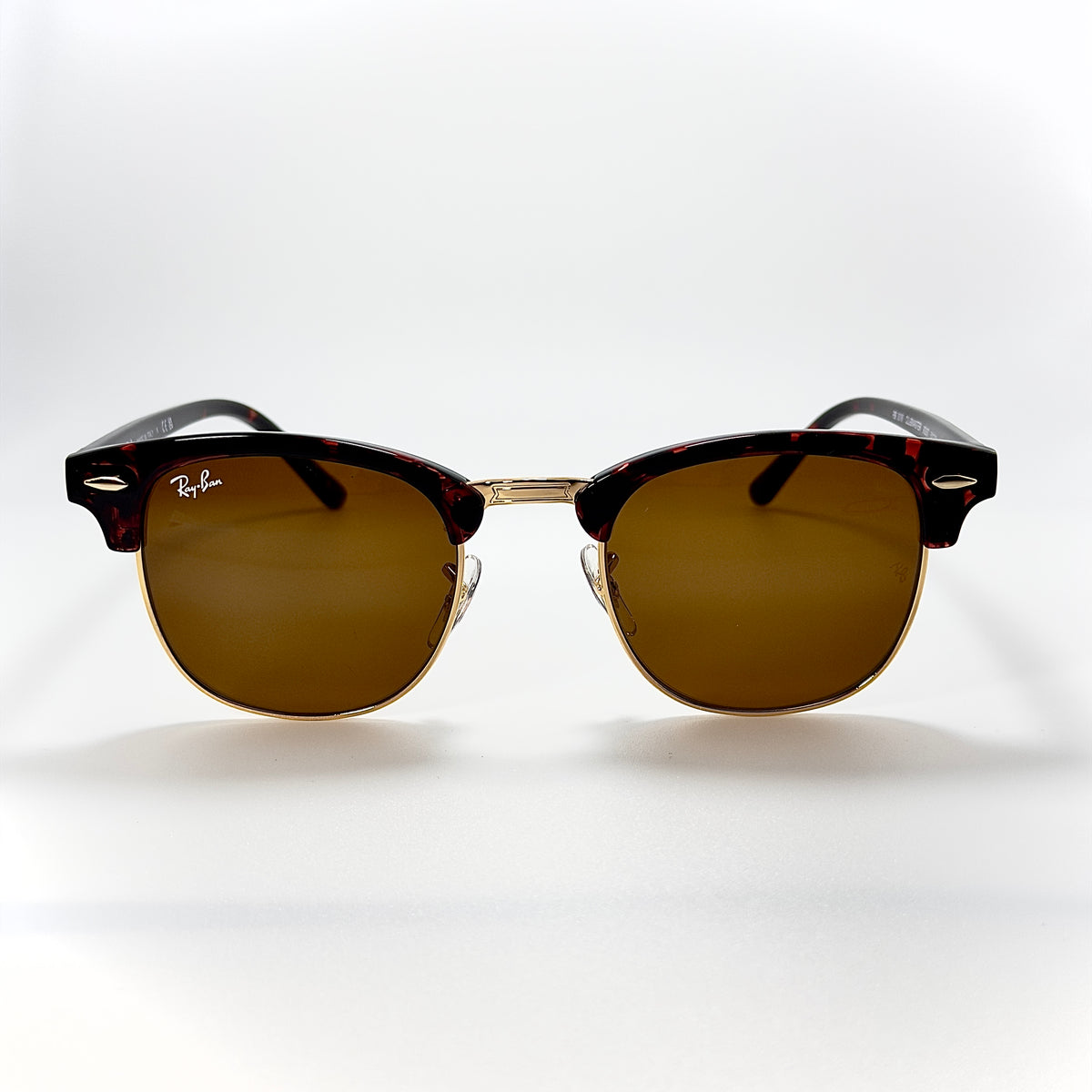 Ray-Ban Clubmaster (Finition Tortoise/Or)