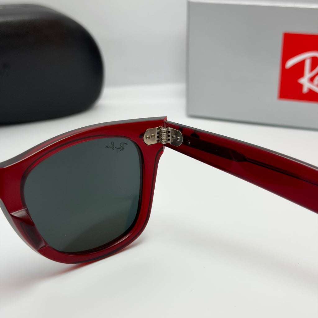 RB2140 Wayfarer Crystal Rouge