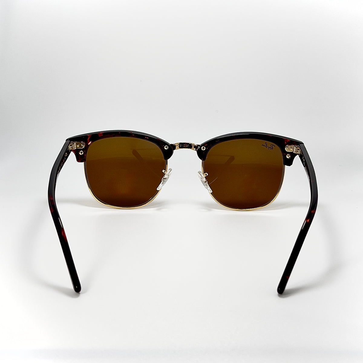 Ray-Ban Clubmaster (Finition Tortoise/Or)