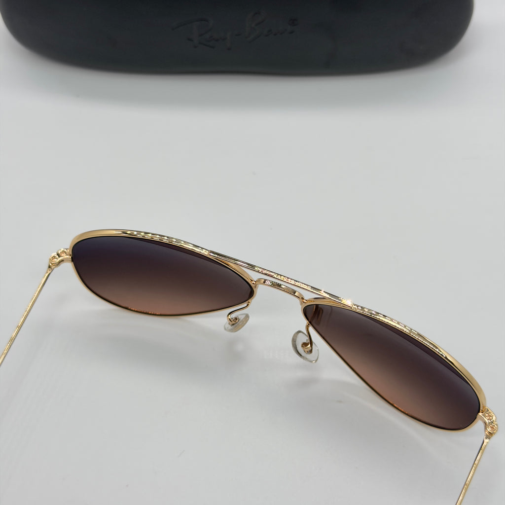 RB3025 Aviator Large Metal 001/3E – Verres Dégradés Brun