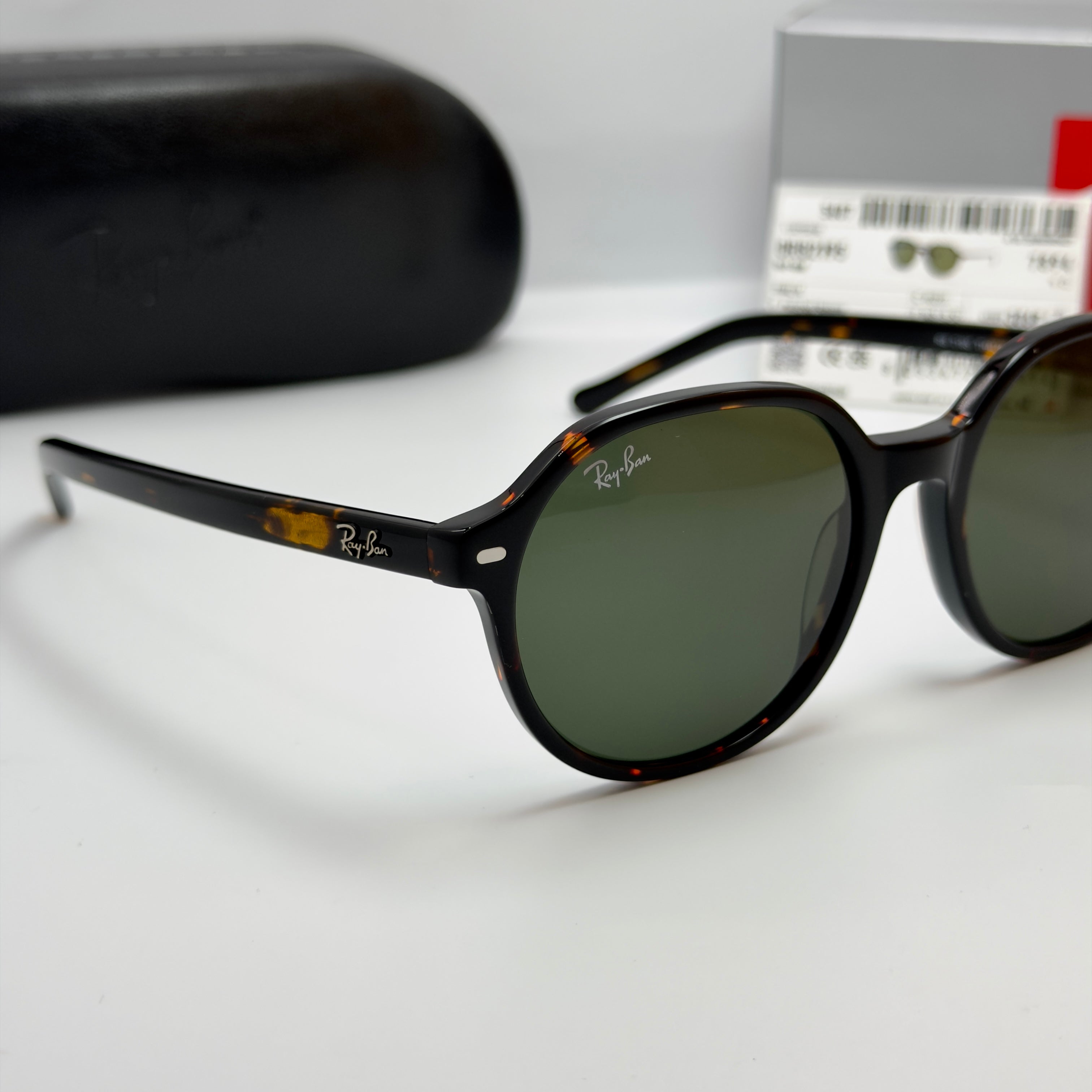 Ray-Ban Thalia Tortoise G-15 RB 2195 THALIA 902/31 (Taille 53-18)