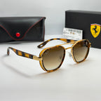 Ray-Ban Scuderia Ferrari Édition – RB3676-M Tortoise & Gold