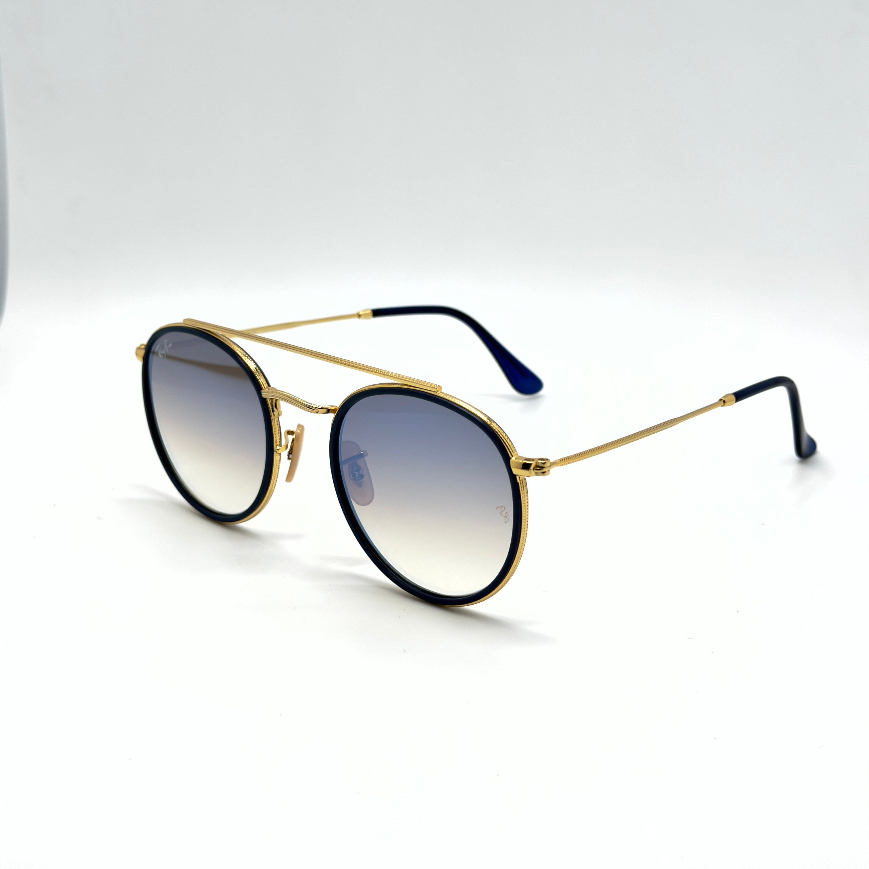 RB3647-N Round Double Bridge  Or Arista