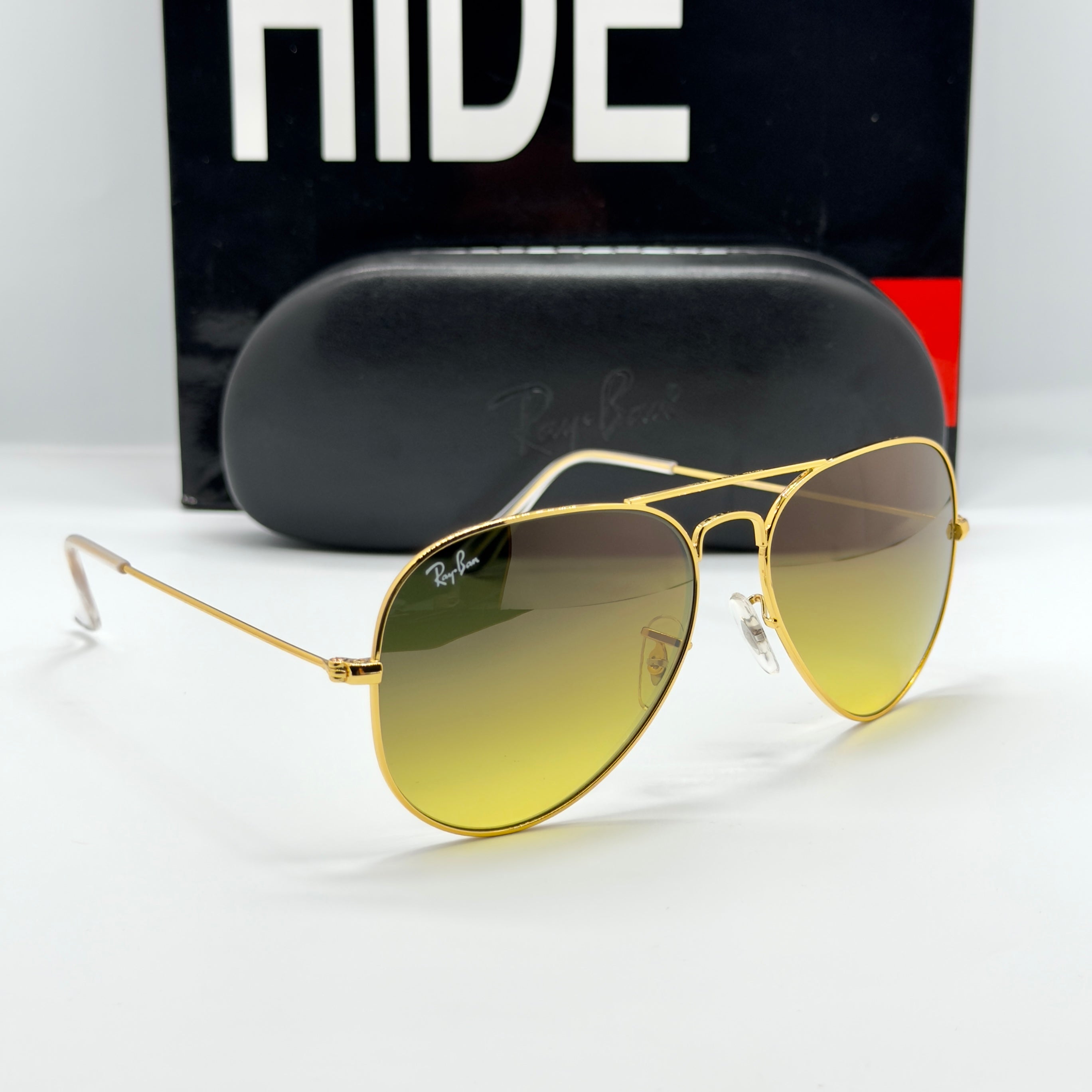 RB3025 Aviator Large Metal 001/2F – Verres Dégradés