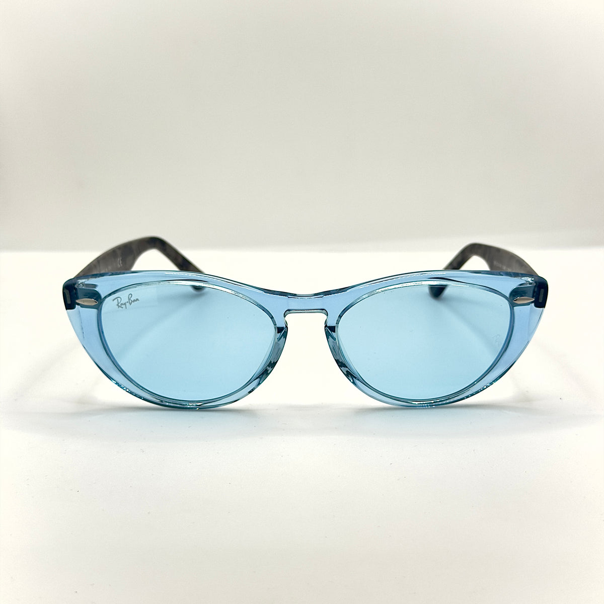 Ray-Ban Nina RB4314-N 1283/3F – Bleu transparent