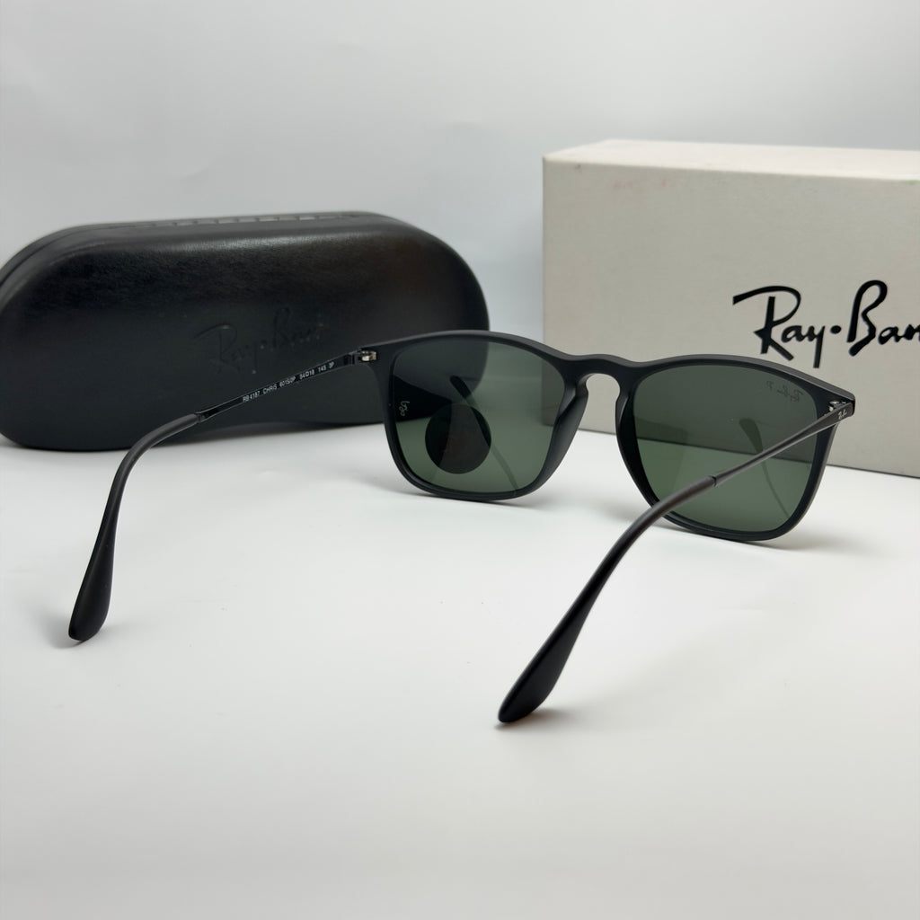Ray-Ban Chris RB4187 Noir Mat – Verres Polarisés