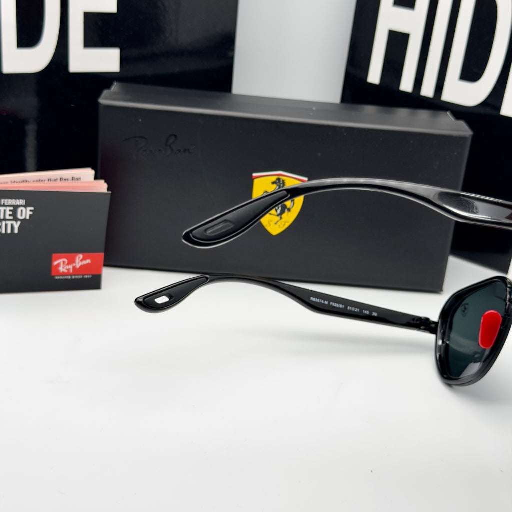 Ray-Ban Scuderia Ferrari Edition – RB3674-M Black & Red