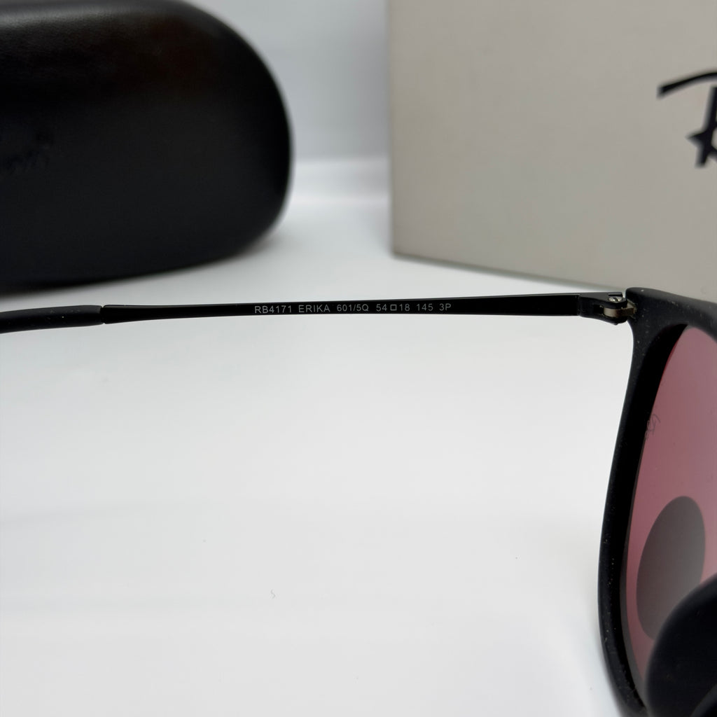 Ray-Ban Erika Classic Black & Dark Red