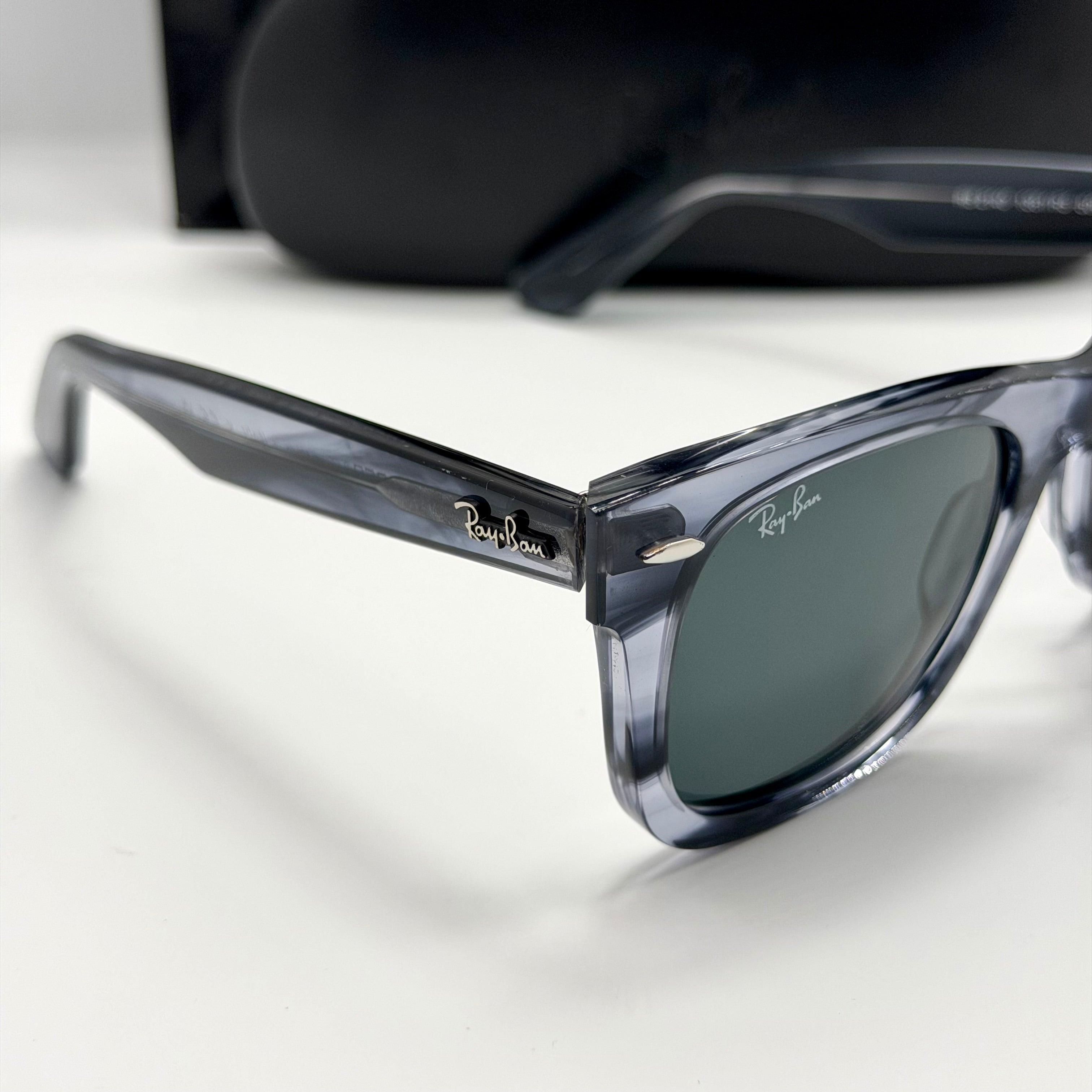 RB2140 Original Wayfarer  Écaille Cristal Bleu gris