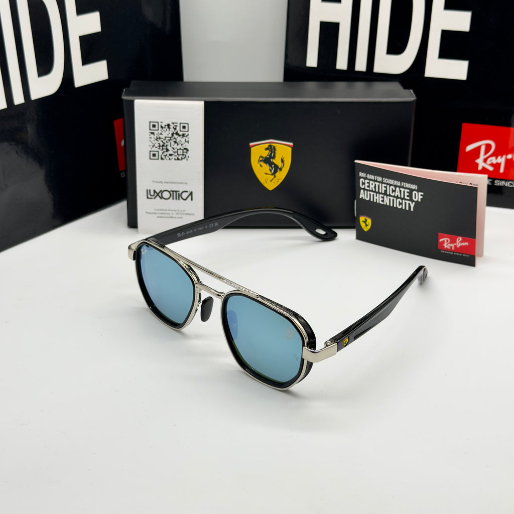 Scuderia Ferrari RB3676M – Gunmetal / Blue