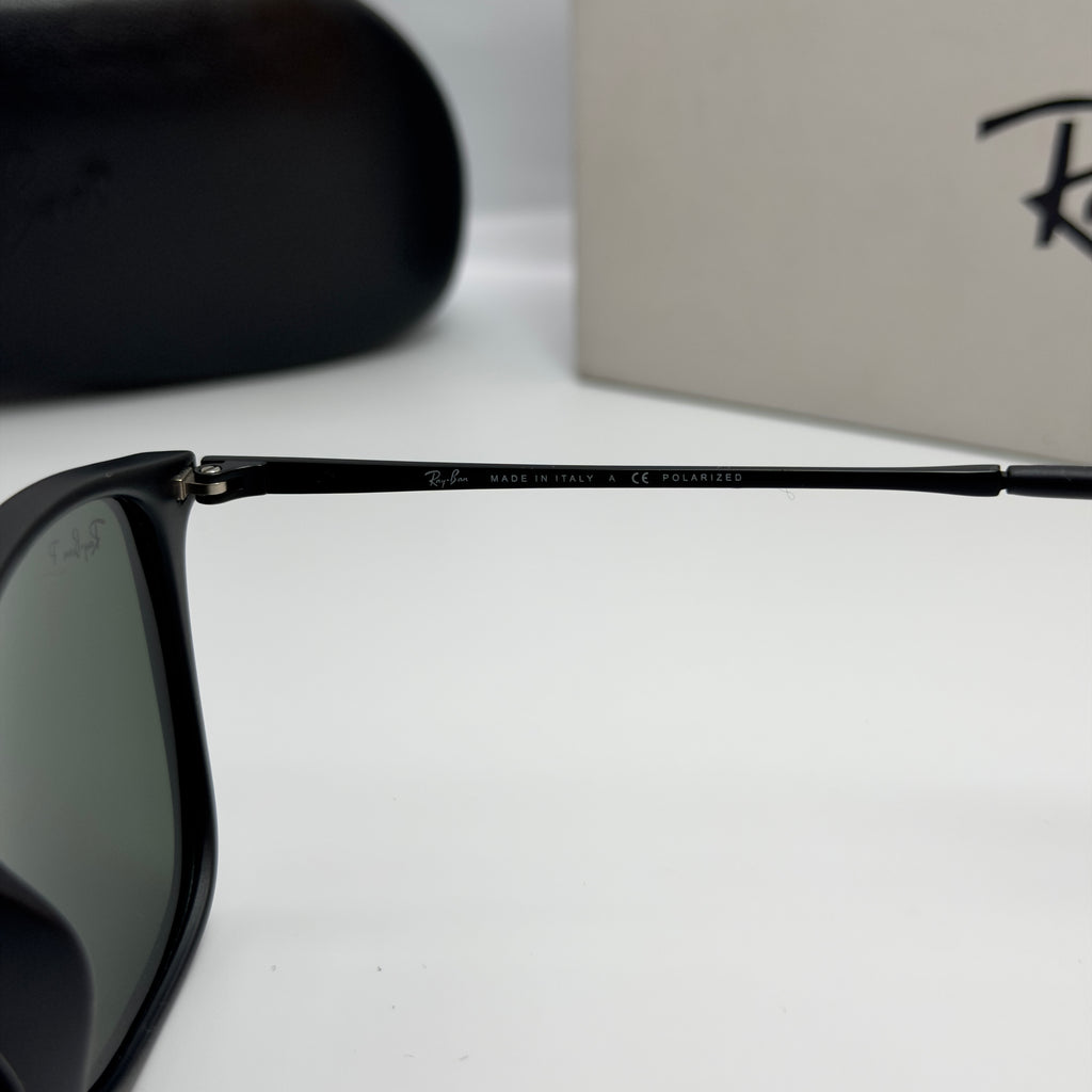 Ray-Ban Chris RB4187 Noir Mat – Verres Polarisés
