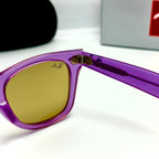 Ray-Ban Wayfarer Crystal Violet RB 2140 6613/13 (Taille 50-22)