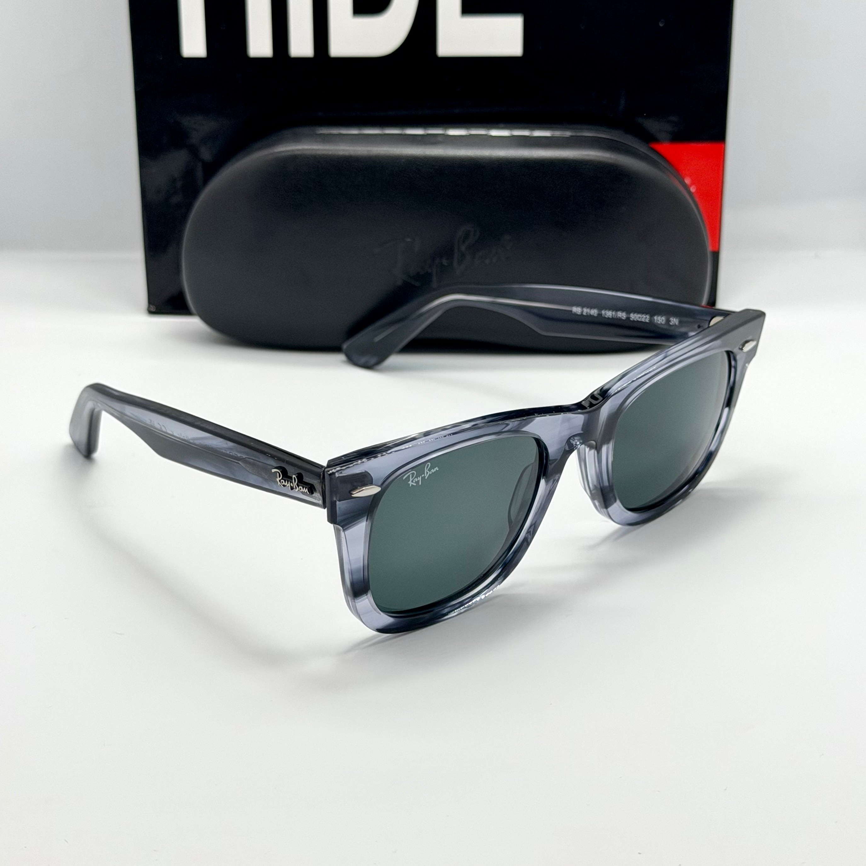 RB2140 Original Wayfarer  Écaille Cristal Bleu gris