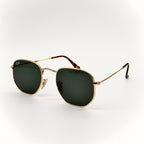 Ray-Ban RB3548-N Hexagonal Gold / Verre G15– Authentic