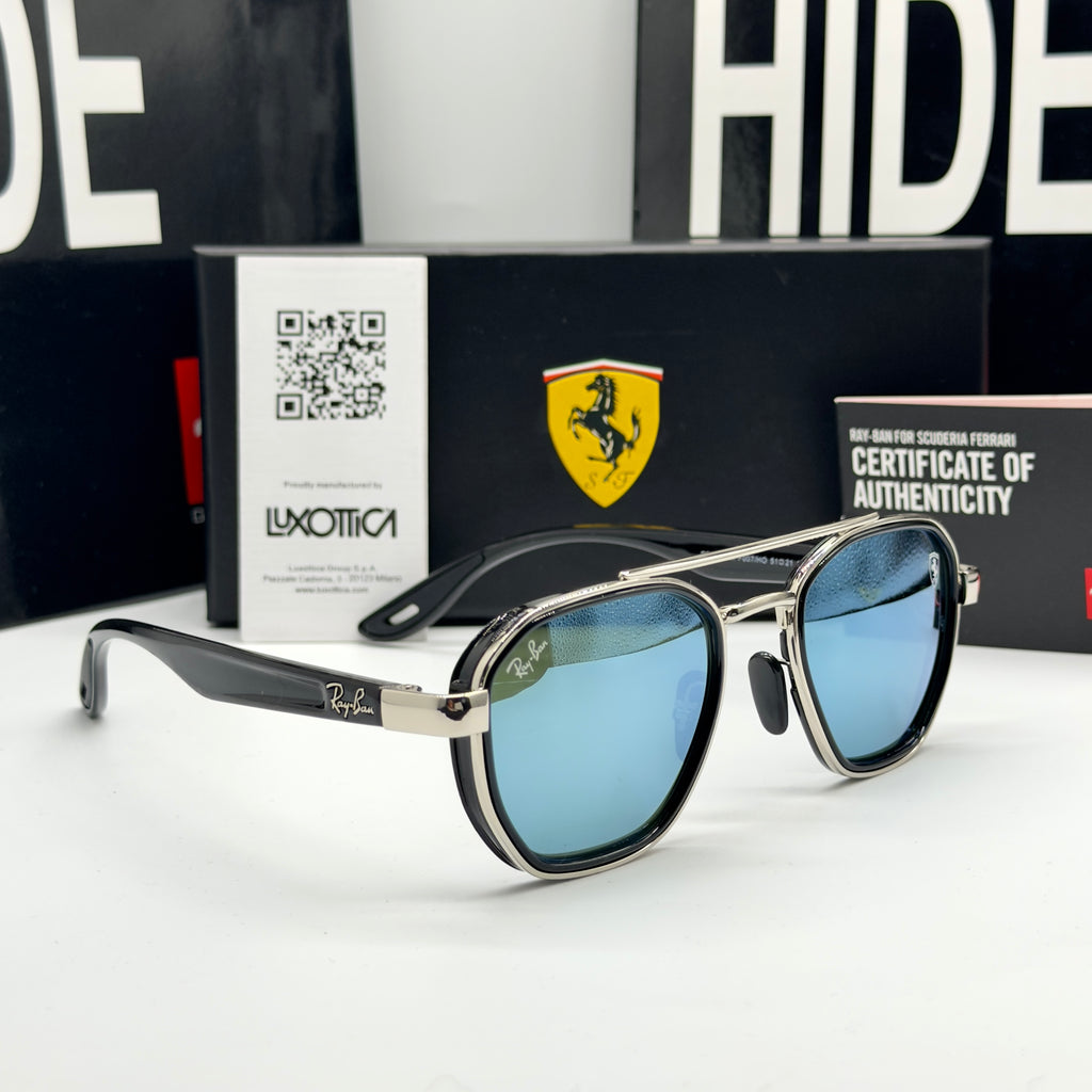 Scuderia Ferrari RB3676M – Gunmetal / Blue