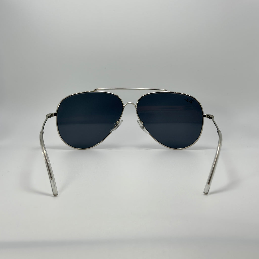 Ray-Ban Aviator Reverse RBR0101S – Monture Argent– Verres Inversés