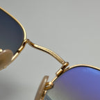 Ray-Ban HEXAGONAL Gold & Blue Gradient (RB 3548-N)