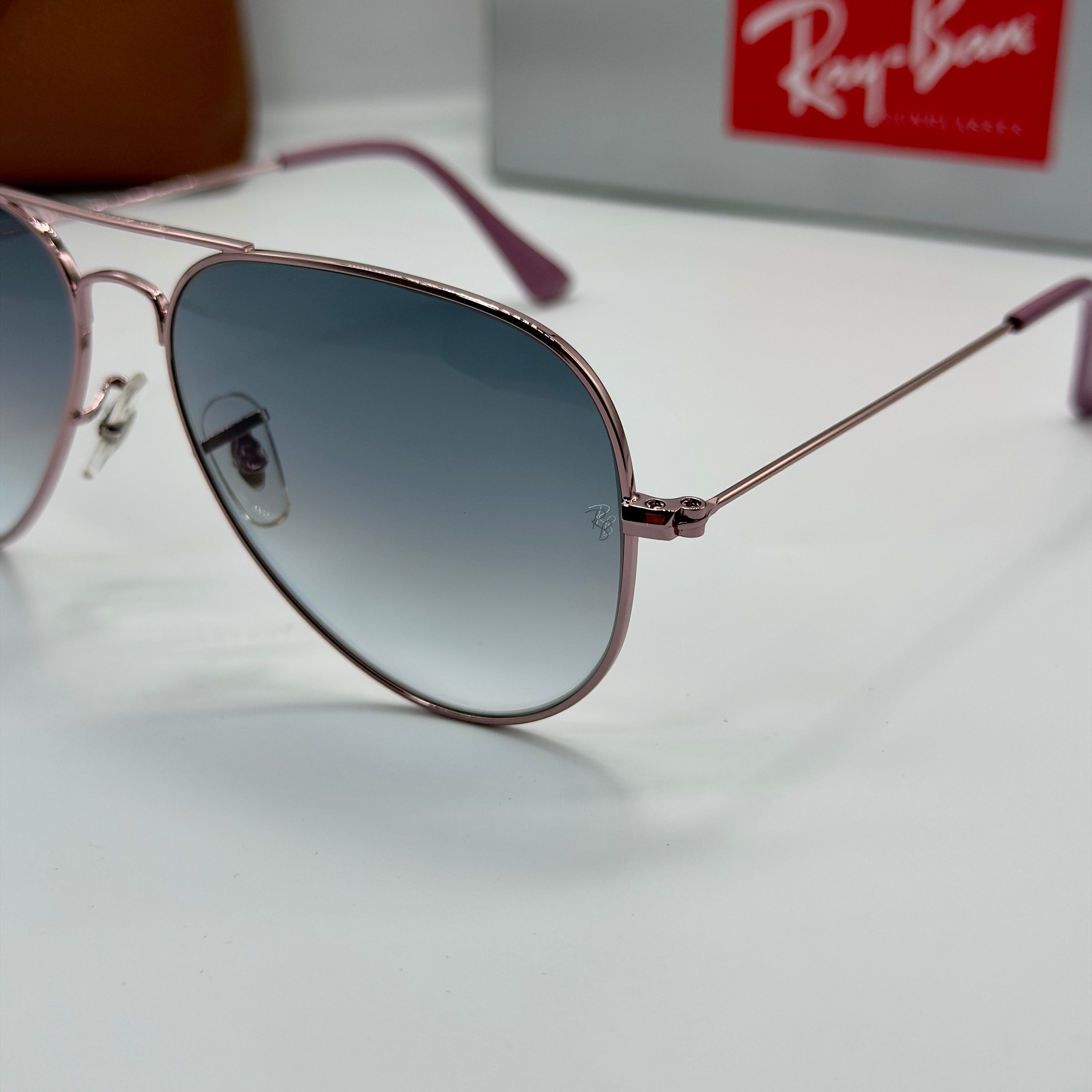 Ray-Ban Aviator (Rose/Dégradé)