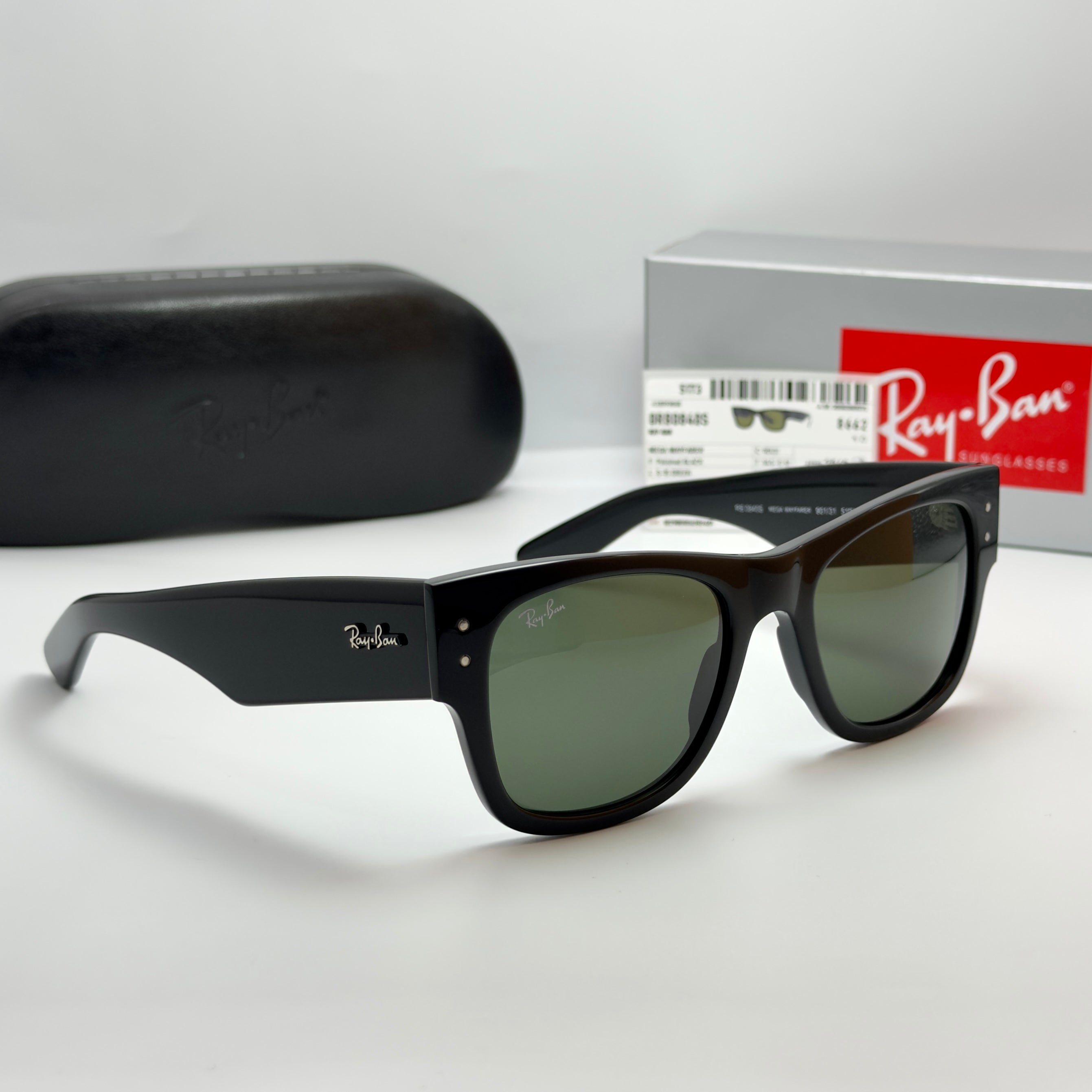 Mega Wayfarer Black G-15 RB 0840S 901/31 (Taille 51-21)