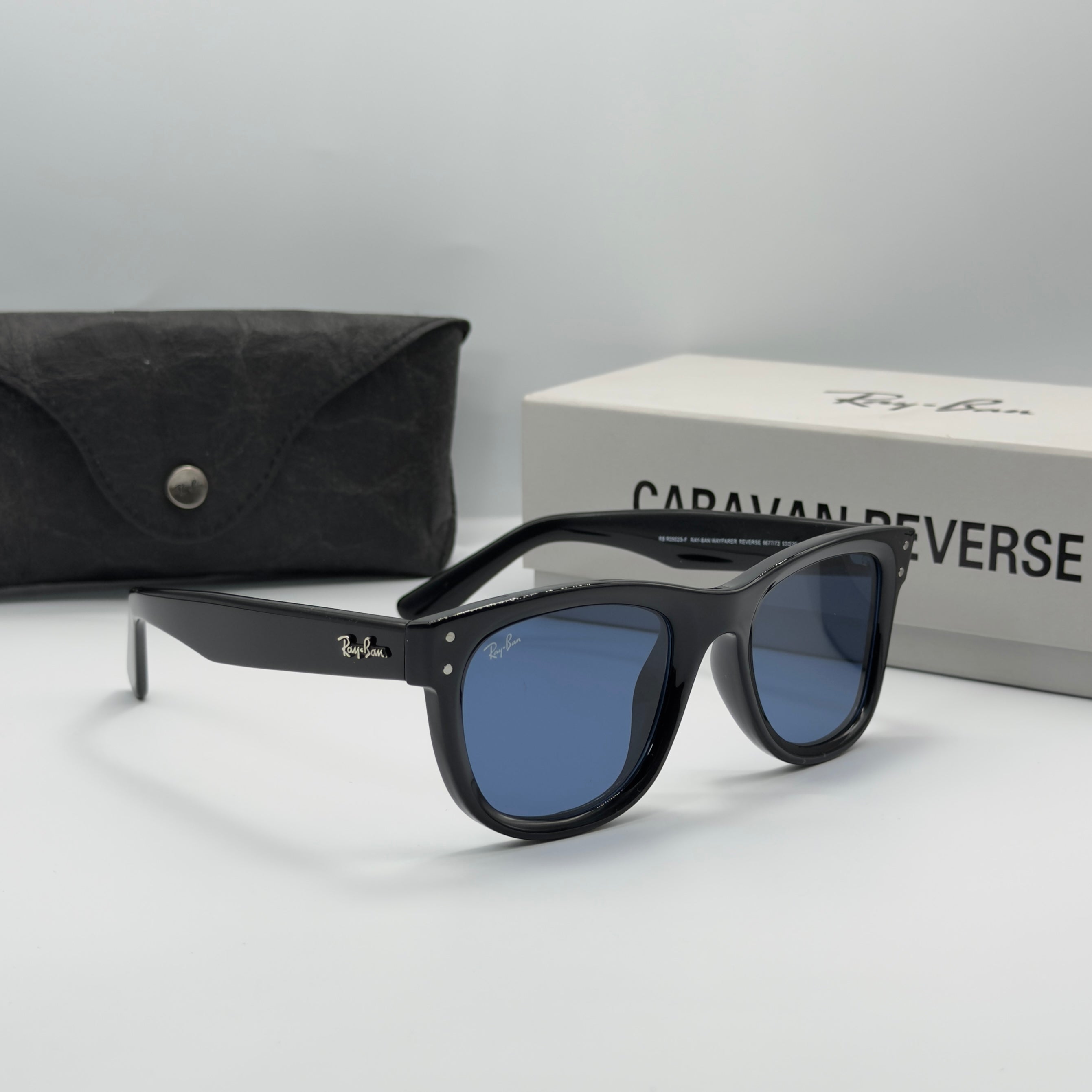 Ray-Ban Wayfarer Reverse - Black & Blue RB R0502S-F