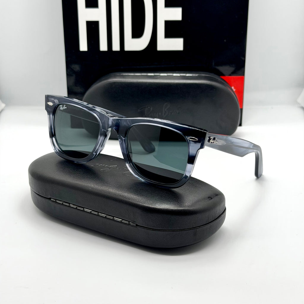 RB2140 Original Wayfarer  Écaille Cristal Bleu gris
