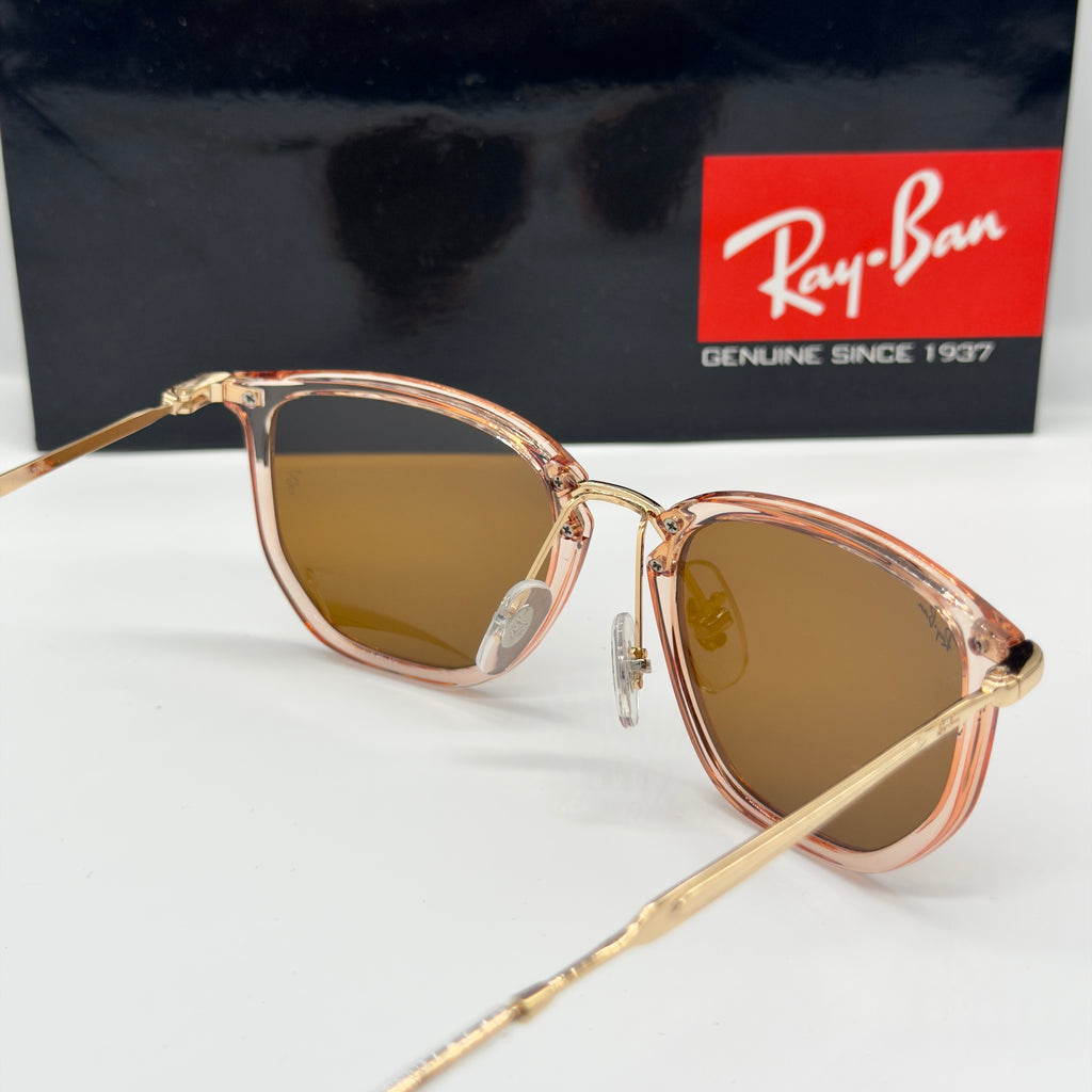Ray-Ban Square Beige Crystal – Brown
