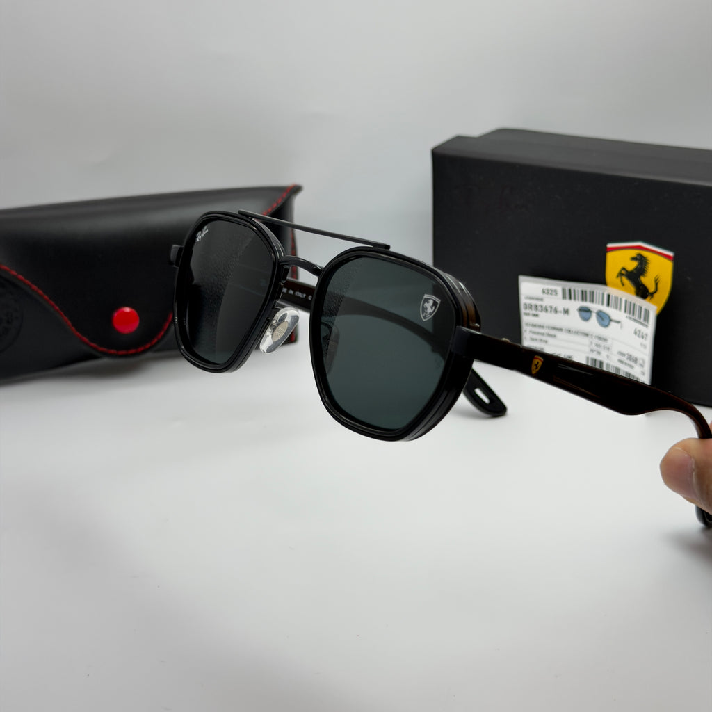 Ray-Ban Scuderia Ferrari Édition – RB3676-M All Black