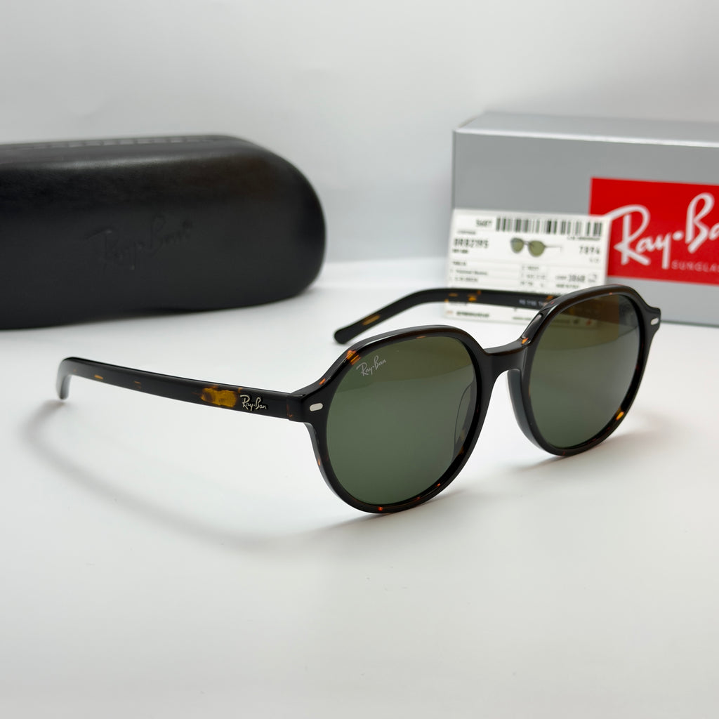 Ray-Ban Thalia Tortoise G-15 RB 2195 THALIA 902/31 (Taille 53-18)