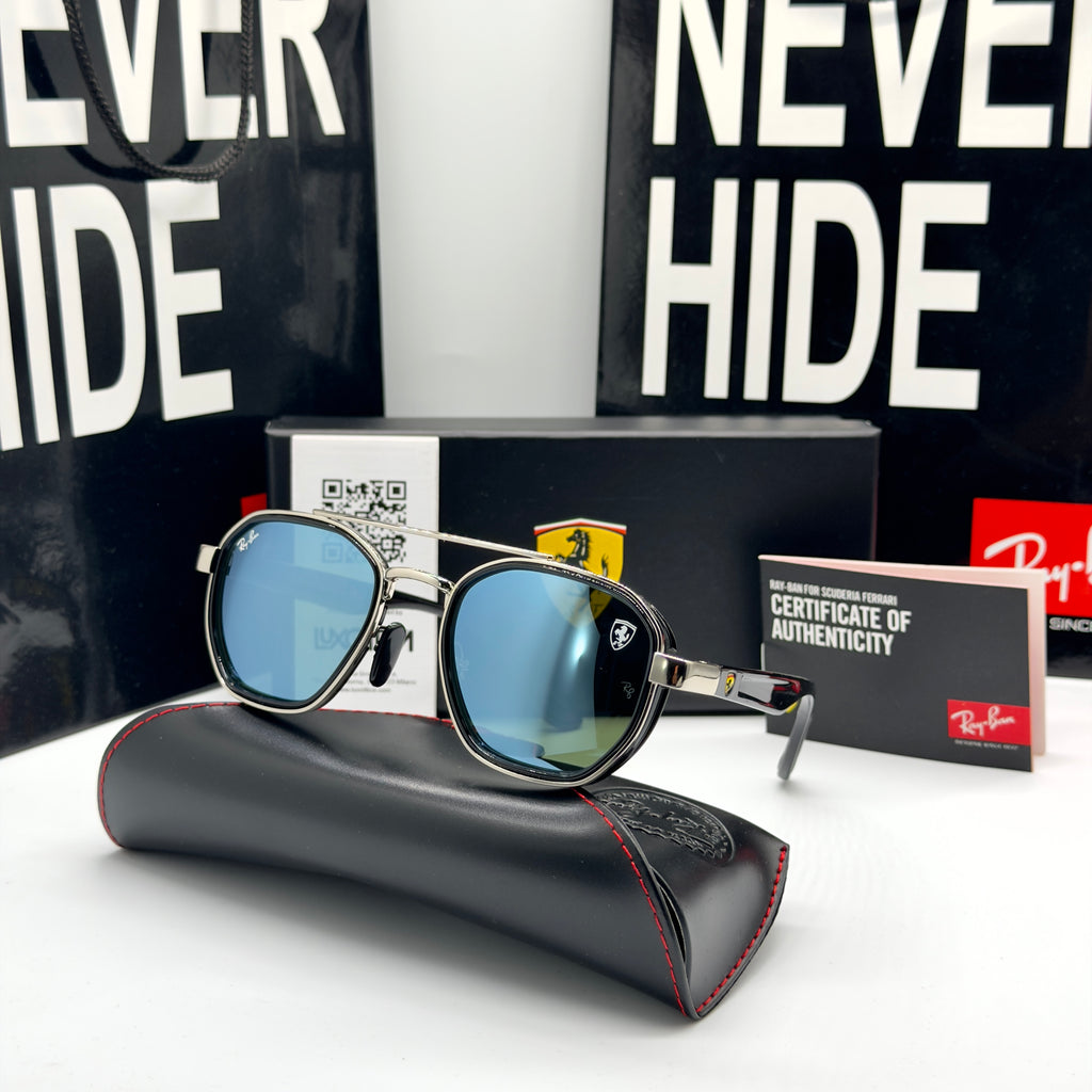 Scuderia Ferrari RB3676M – Gunmetal / Blue