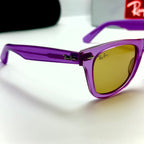 Ray-Ban Wayfarer Crystal Violet RB 2140 6613/13 (Taille 50-22)