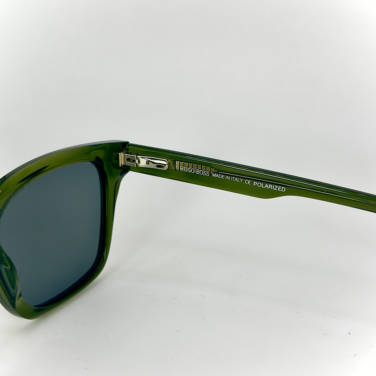 Hugo Boss L721 POLARIZED— polarisées vert transparent / olive