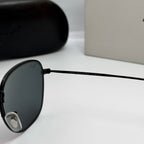 Ray-Ban Frank Noir / Verre Gris Foncé
