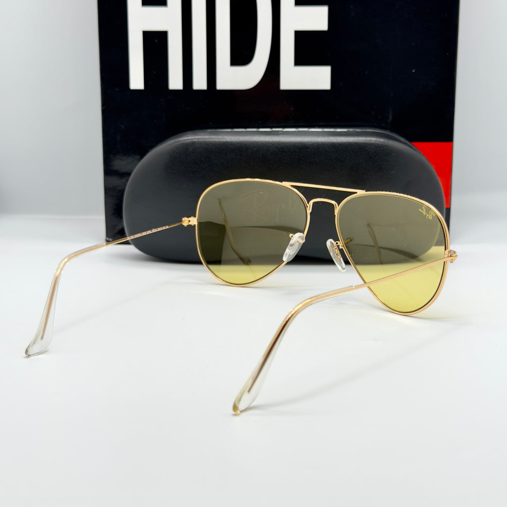 Aviator Large Metal 001/4A – Verres Minéraux