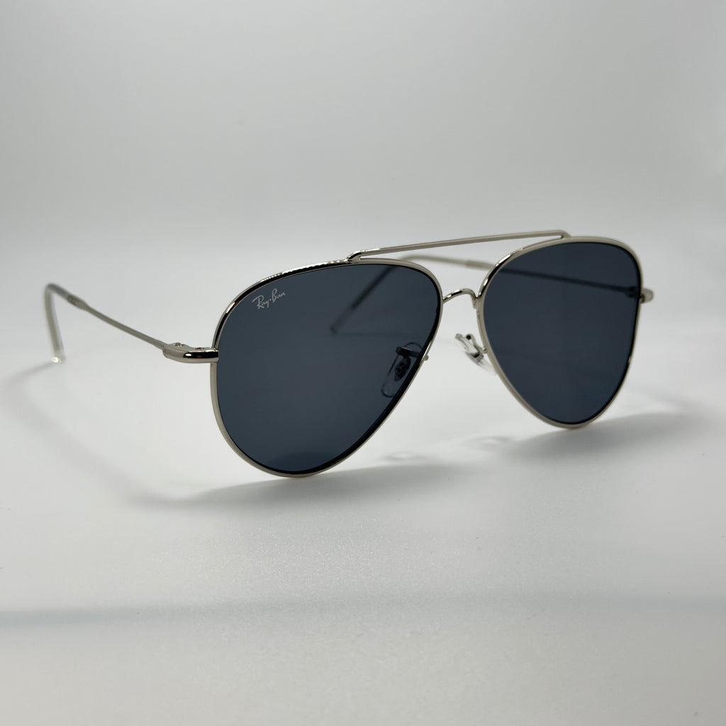 Ray-Ban Aviator Reverse RBR0101S – Monture Argent– Verres Inversés