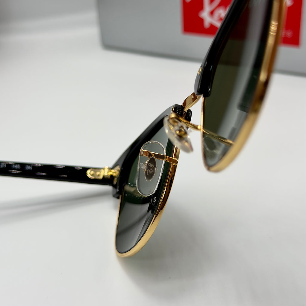 Ray-Ban Clubmaster (Finition Noir/Or)