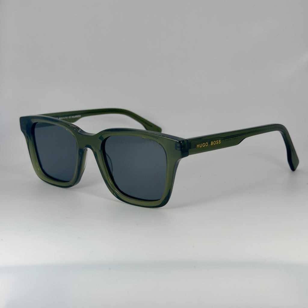Hugo Boss L721 POLARIZED— polarisées vert transparent / olive