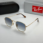 Ray-Ban HEXAGONAL Gold & Blue Gradient (RB 3548-N)