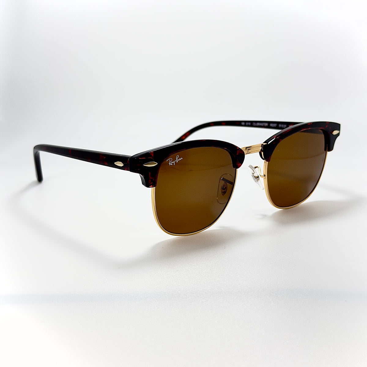Ray-Ban Clubmaster (Finition Tortoise/Or)