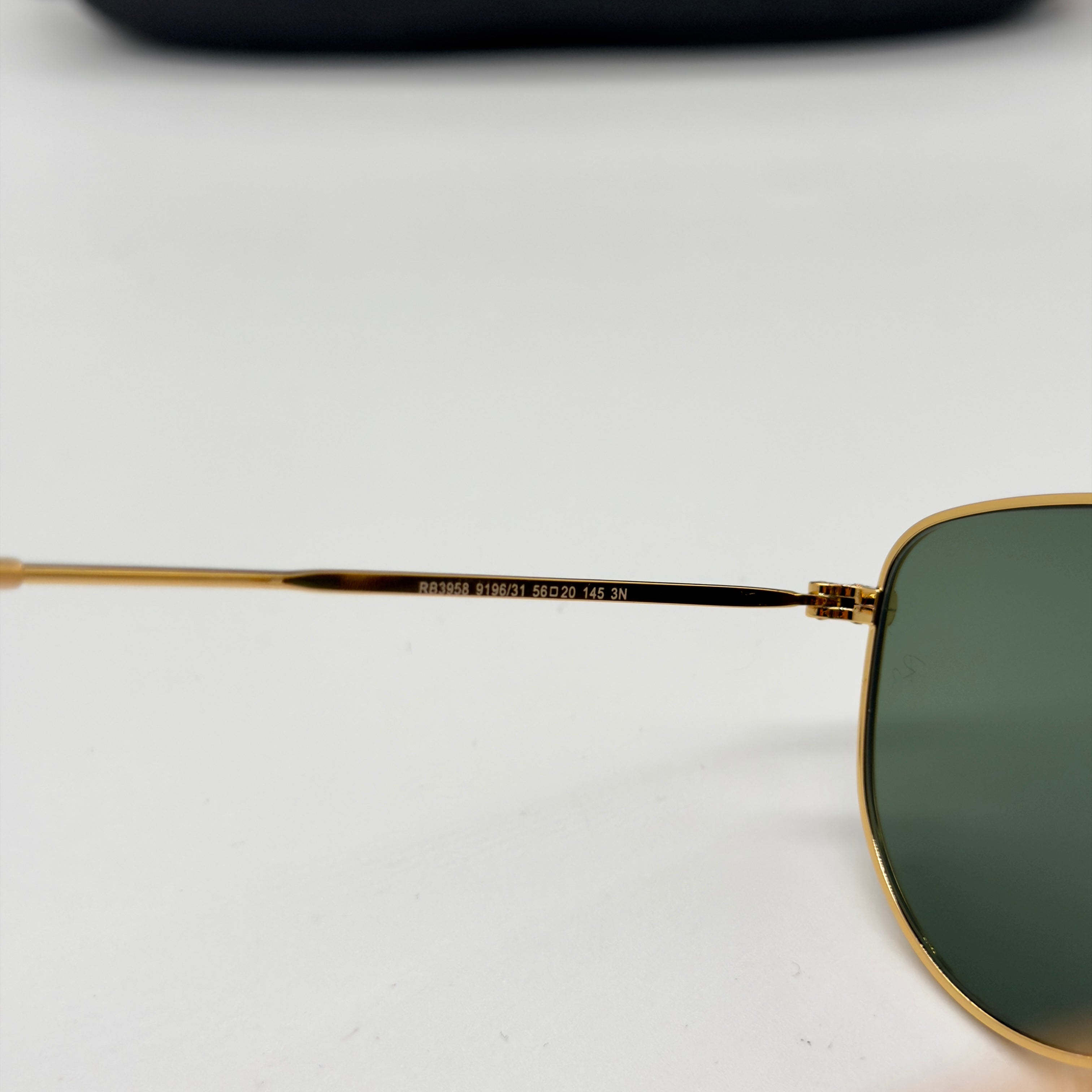 Lunettes Aviator Hexagonal Gold Green – Verres G15