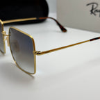 Ray-Ban Square 1971 Doré / Verre Bleu Dégradé