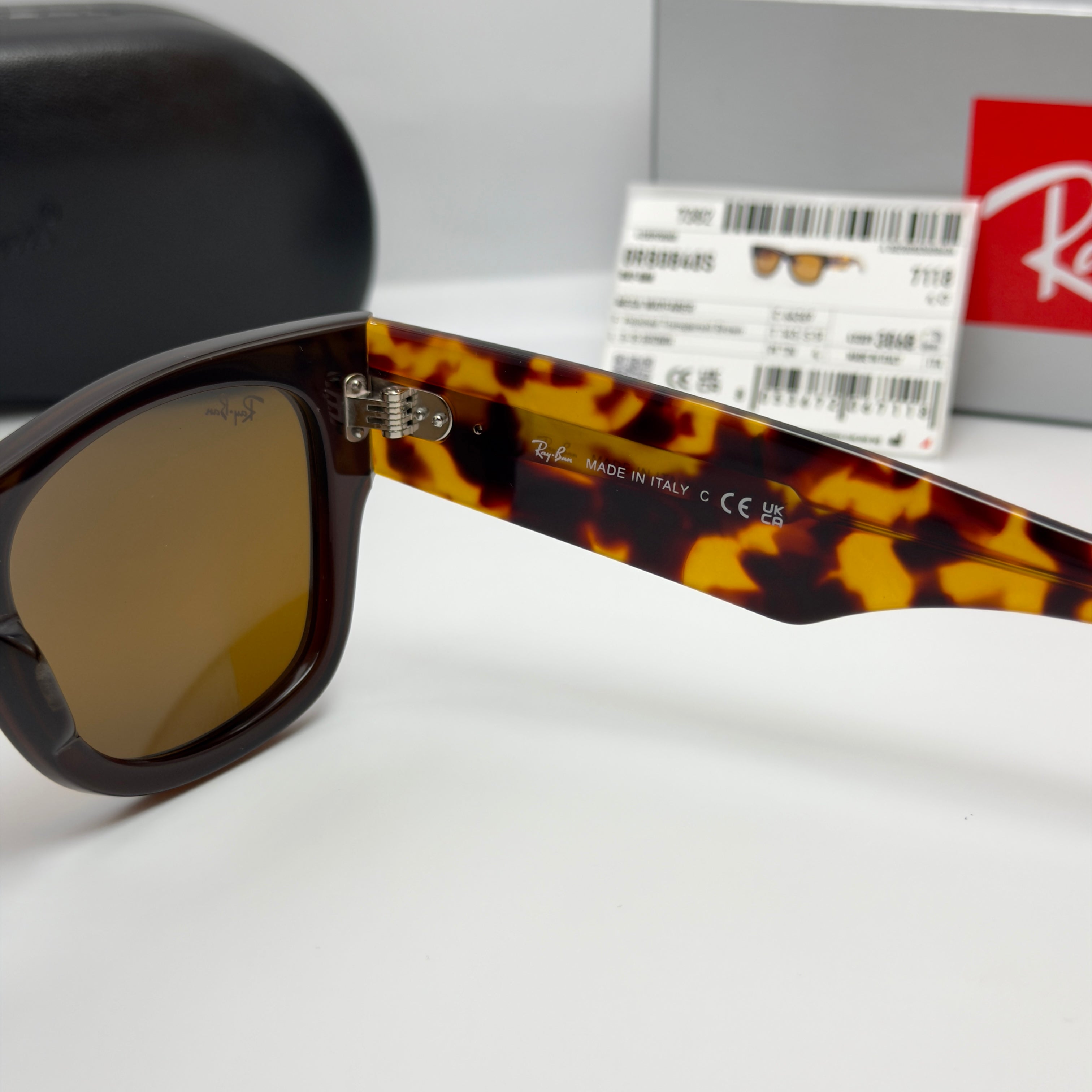 Mega Wayfarer Havana Amber RB 0840S 6636/9 (Taille 51-21)