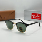 Ray-Ban Clubmaster (Finition Noir/Or)