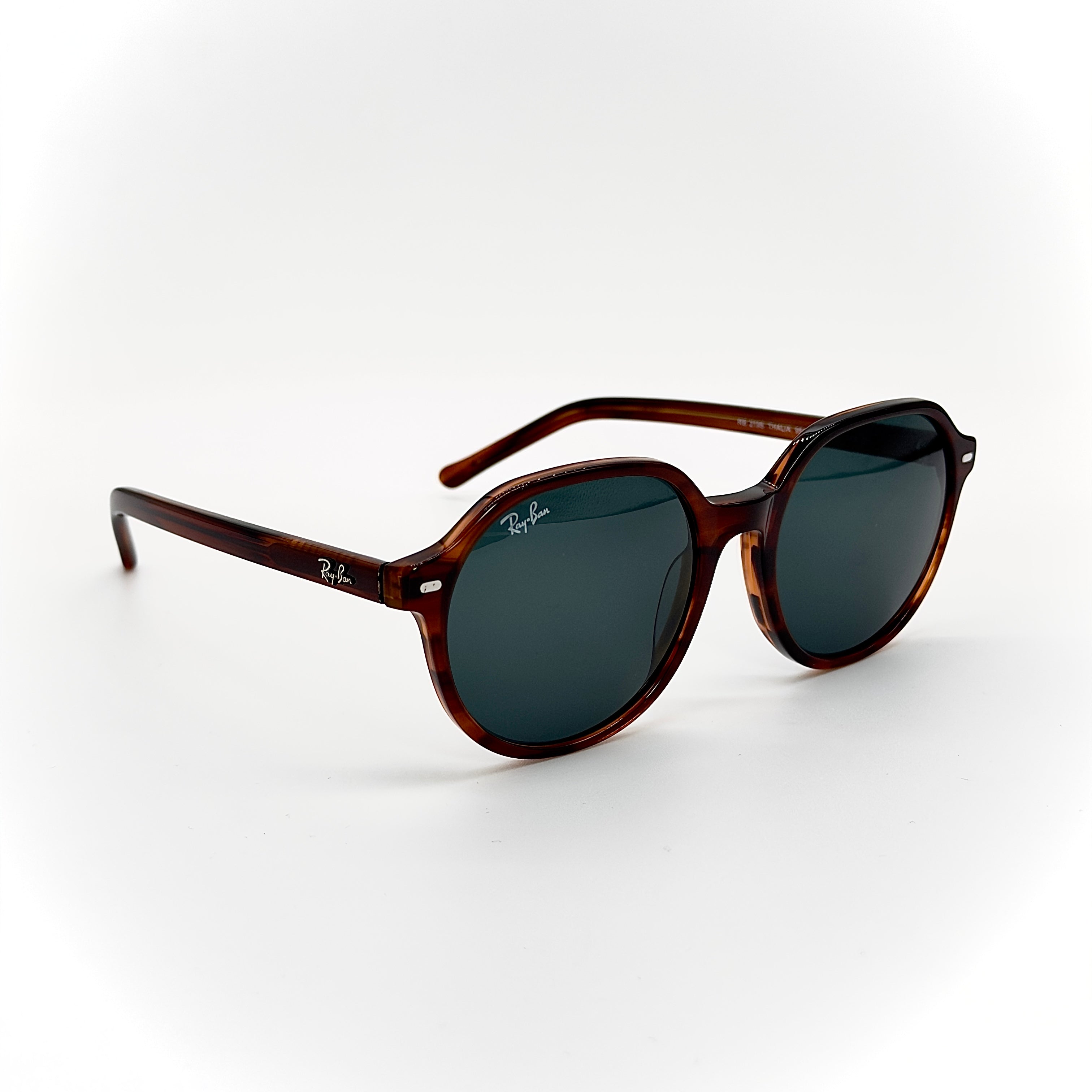 Ray-Ban RB2195 Thalia 954/62 – Havana Écaille / Verres Bleus