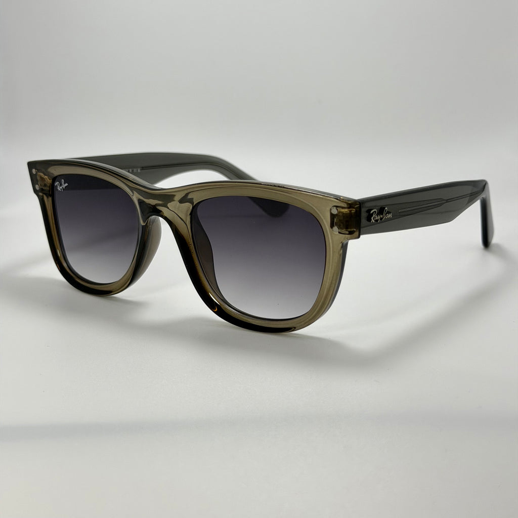 Ray-Ban Wayfarer Reverse - Gris fumé translucide RB R0502S